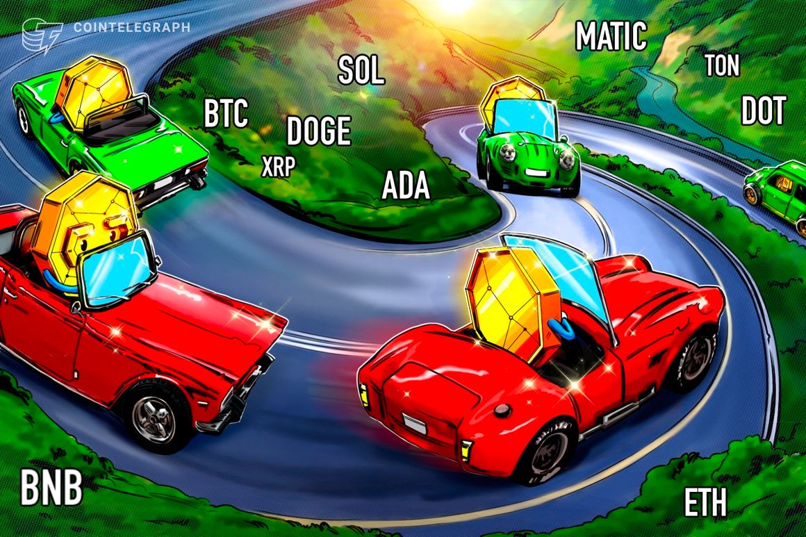 Price analysis 8/25: BTC, ETH, BNB, XRP, ADA, SOL, DOGE, DOT, MATIC, TON